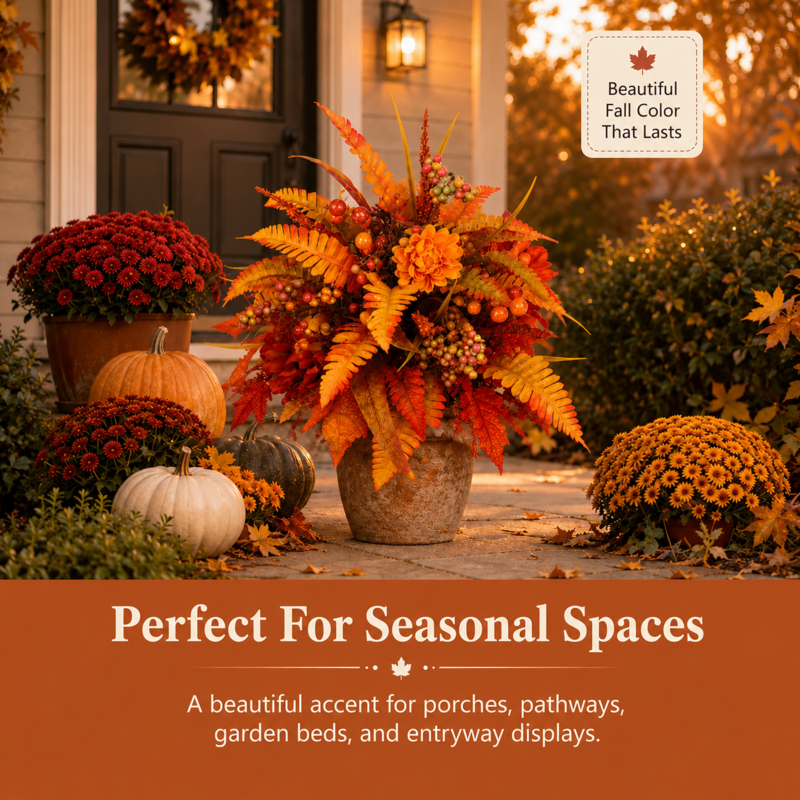 ๐ฅHot Sale 50% Off ๐ Autumn Harvest Floral Garden Stake Arrangement